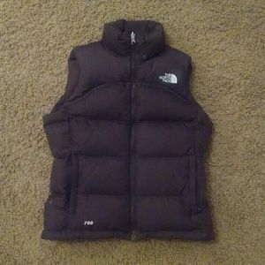 North Face 700 Down Vest - Brown