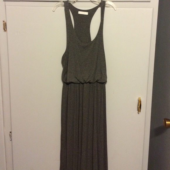 dark grey Lush maxi dress