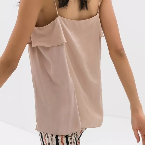 New Zara ruffle tank top (available in XS and S) - Picture 3 of 6