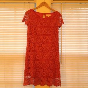 Anthropologie lace shift dress
