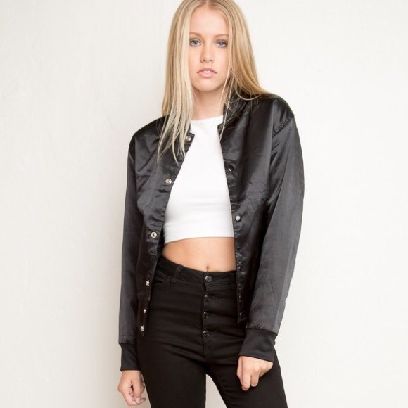 brandy melville bomber jacket
