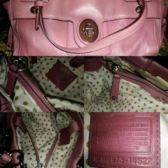 Coach hand bag
