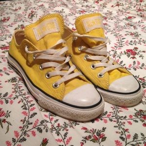 Yellow Converse