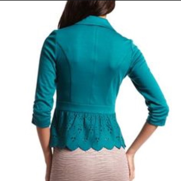 3/4 SLEEVE LACE BLAZER