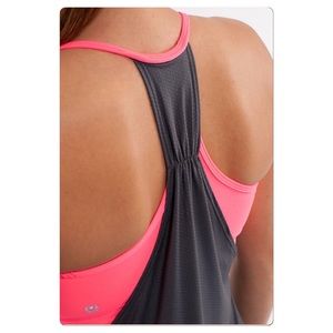 LuluLemon built in bra tank, size 10