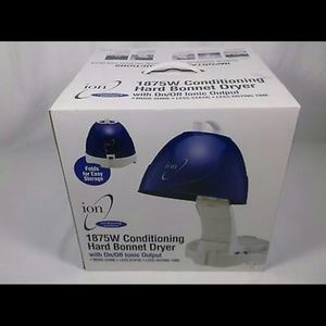 Ion conditioning bonnet dryer