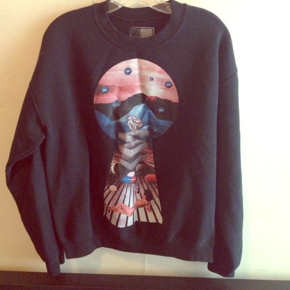 Trippy Crew Neck Sweatshirt