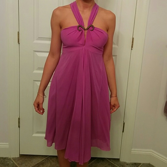 JustCavalli purple dress