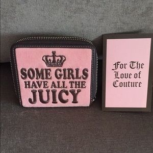 JUICY COUTURE Pink/Brown Wallet