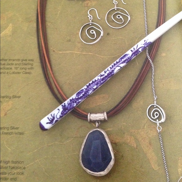 Silpada Blue Jade necklace