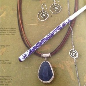 Silpada Blue Jade necklace