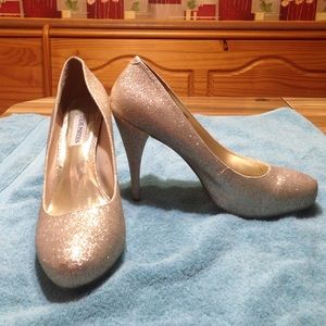 Steve Madden glitter heels