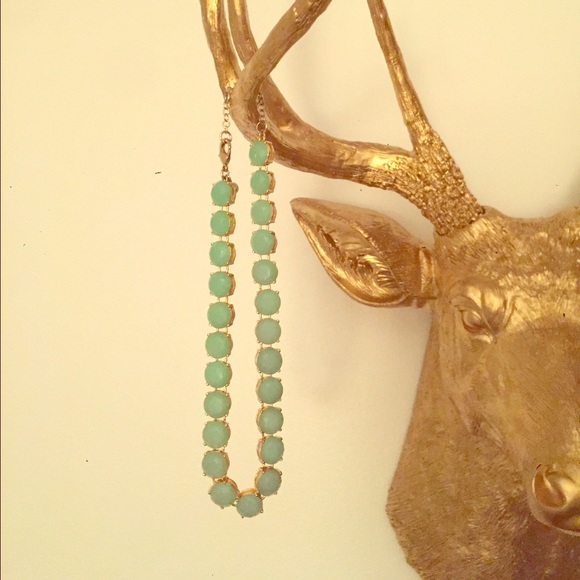 Sea Foam Green J. Crew Necklace