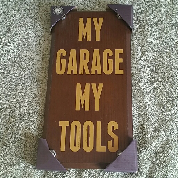 Cute garage sign