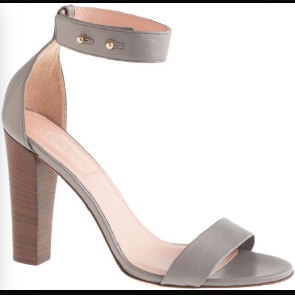 J. Crew Shoes - NBW! Lanie Stacked Heel in Warm Cobblestone!