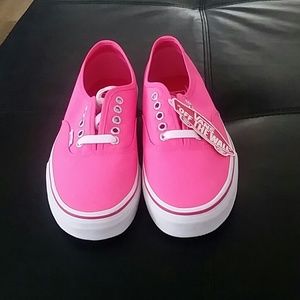 Authentic Classic Vans Pop Pink (NWOB)
