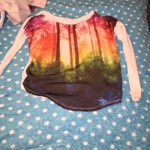 Colorful Woods Shirt - Aeropostale Size XS