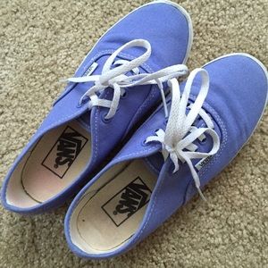 Periwinkle low pro vans!