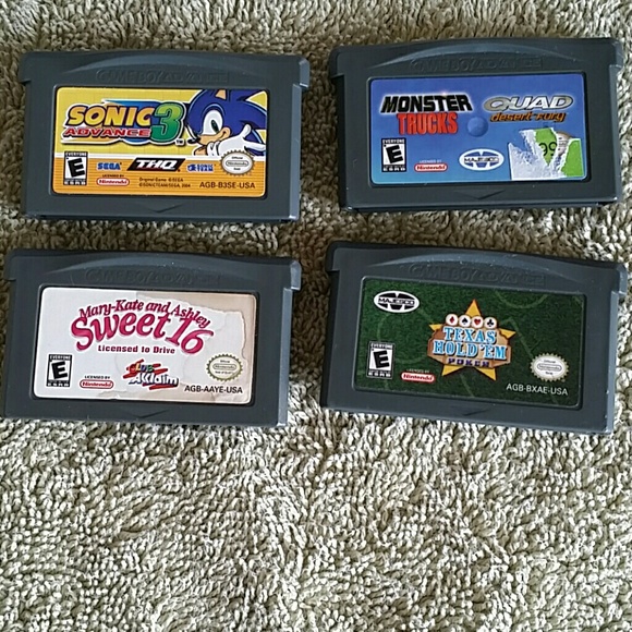 Gameboy advance games