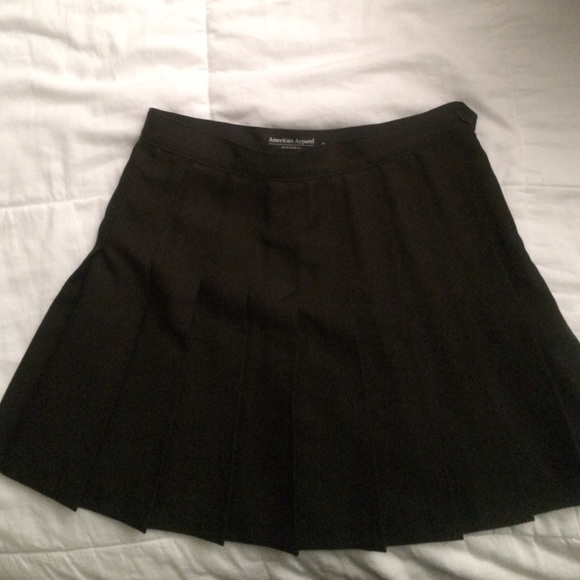 Black American Apparel Tennis Skirt