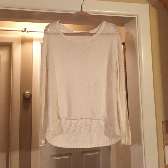 White sweater