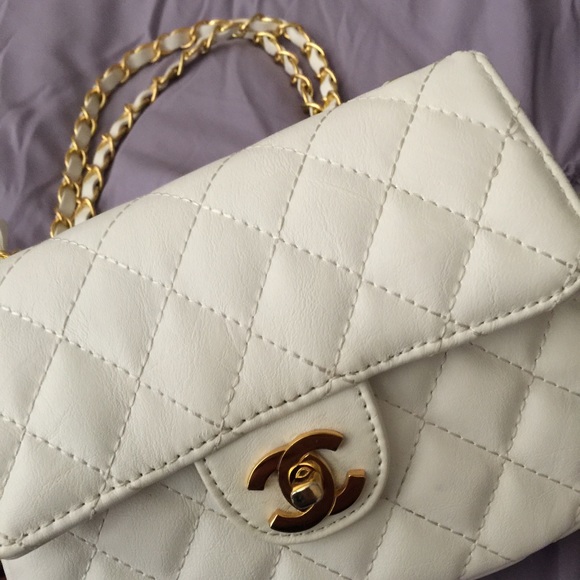 Beautiful New White Handbag