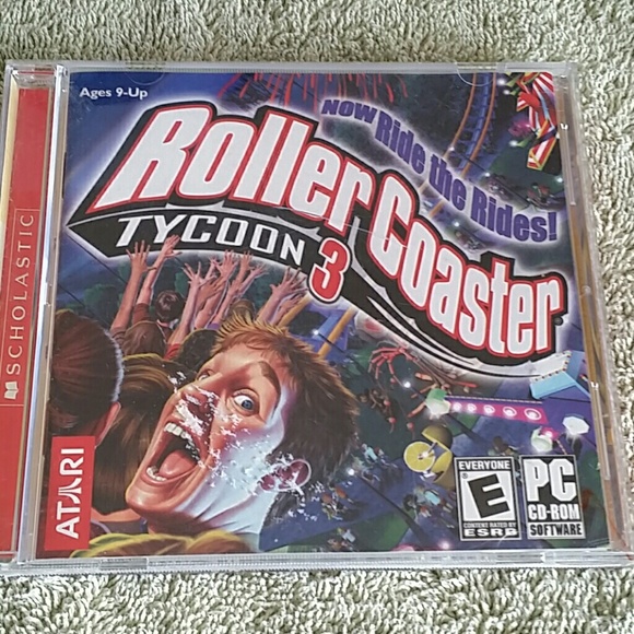 Pc game roller coaster tycoon 3