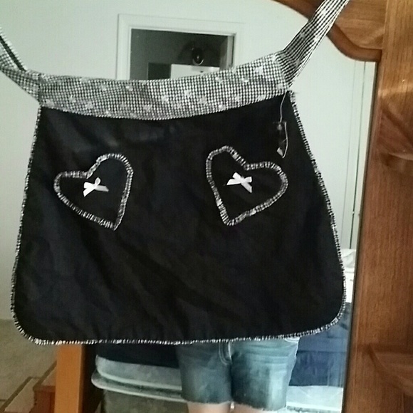 Black apron