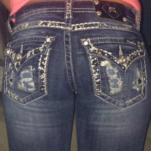 Size 25 Miss Me Skinny Jeans