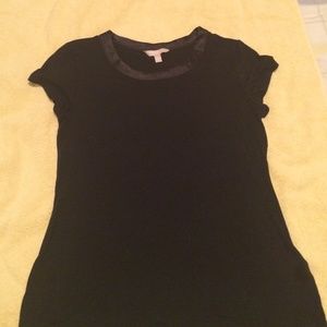Banana Republic Factory short sleeve top - black