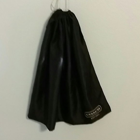 Authentic coach dust bag