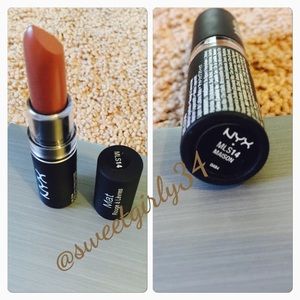 Nyx new matte lipstick "Maison" color