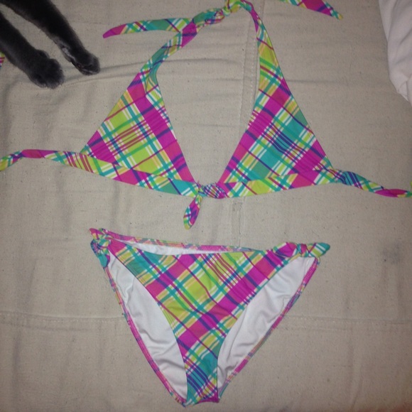 Plaid bikini