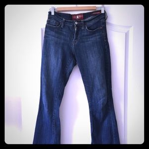 Lucky brand jeans Sofia boot sz 4/27 ankle