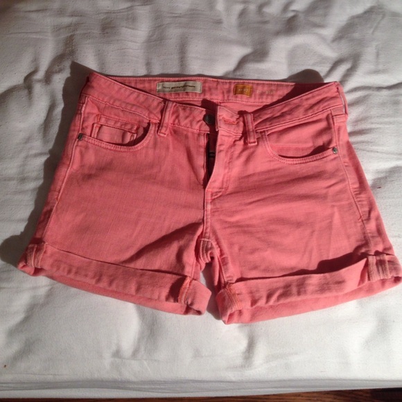 Pilcro pink shorts