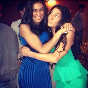 Royal Blue Bebe Tank Dress