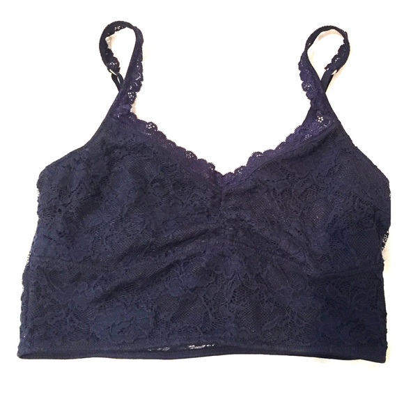 Dark Blue Hollister Unlined Bralette