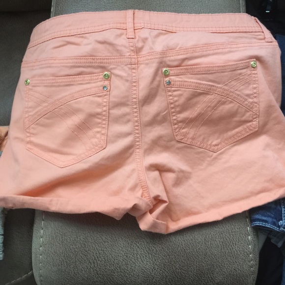 Bright orange candies shorts