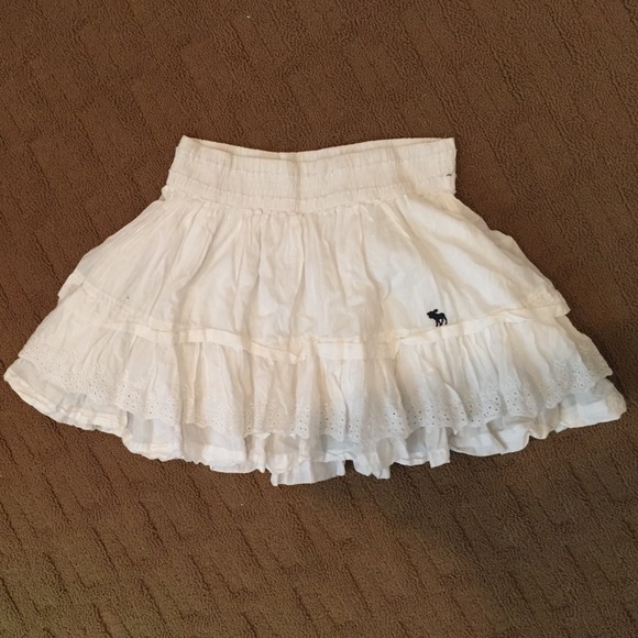 White Abercrombie & Fitch Skirt