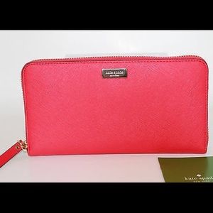SALE ‼️Kate Spade DesertRose Leather Wallet