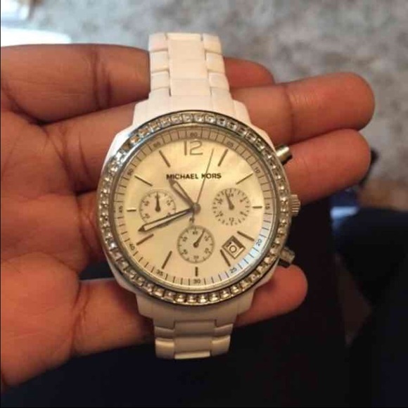 White Michael Kors Watch