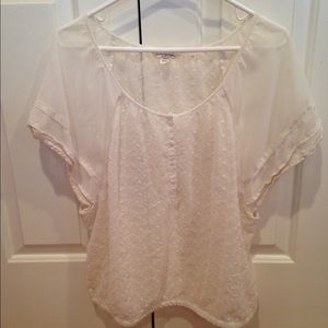 Cream blouse