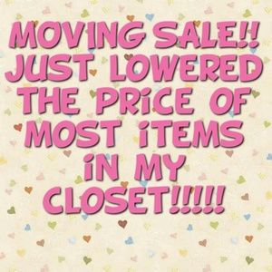 Need to sell everything(: