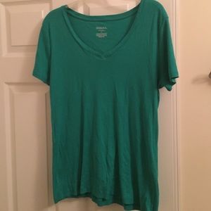 XL green vneck