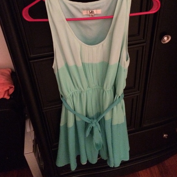 Teal summer dress