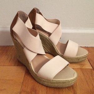 Steve Madden strap wedges