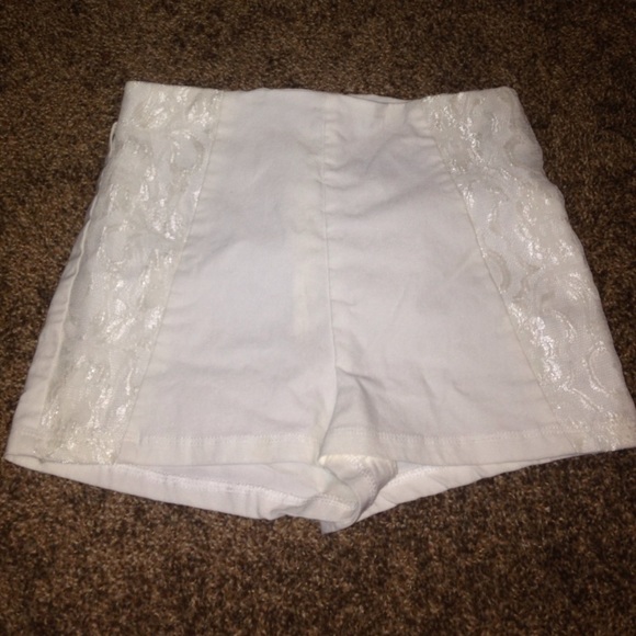 High waisted shorts