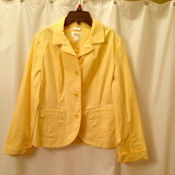 TALBOTS YELLOW SPRING & SUMMER JACKET SZ 10 $20