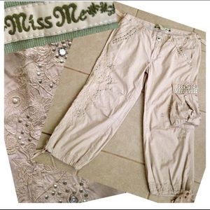 Miss Me Khaki capris