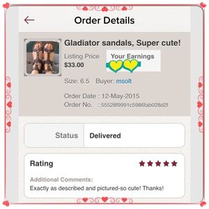 Happy customer